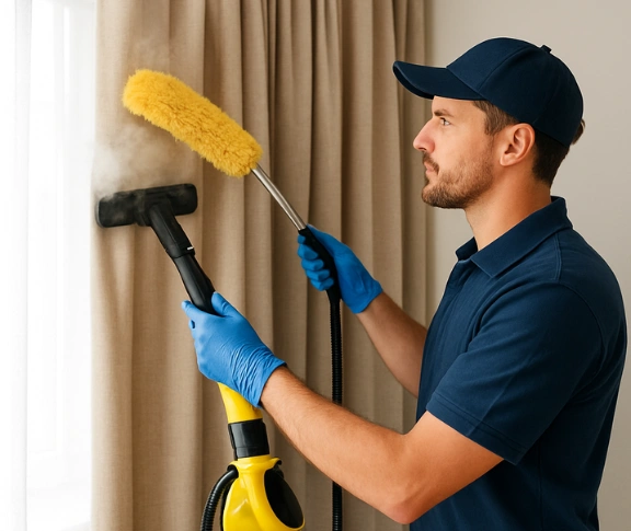 Trusted drapes cleaning technician Matty Curtain Cleaning lidcombe-nsw QLD