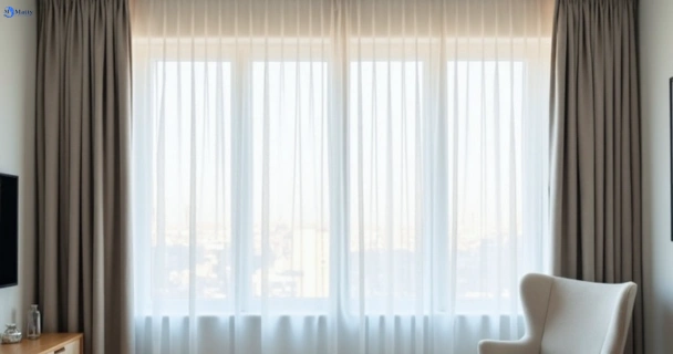 Restored vibrant drapes in lidcombe-nsw QLD after Matty Curtain Cleaning